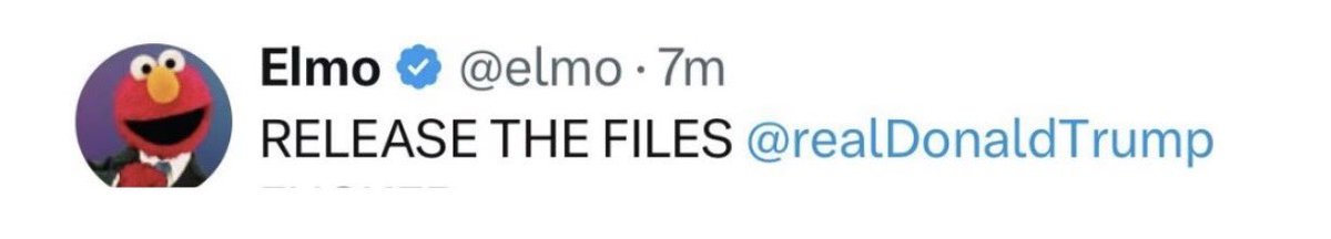 JanitorJack2's tweet image. E is for Epstein. F is for F*$& anybody protecting pedos. Elmo gets it.
