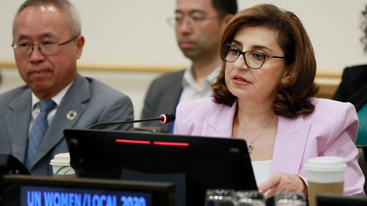 unwomenchief's tweet image. At #HLPF2025 Local & Regional Governments Forum, I applauded local government efforts to advance #SDG5.
I called on all to recommit to:
✅ Recognizing local leadership
✅ Gender-responsive policies
✅ Systems that deliver #ForAllWomenAndGirls, now and for generations to come.