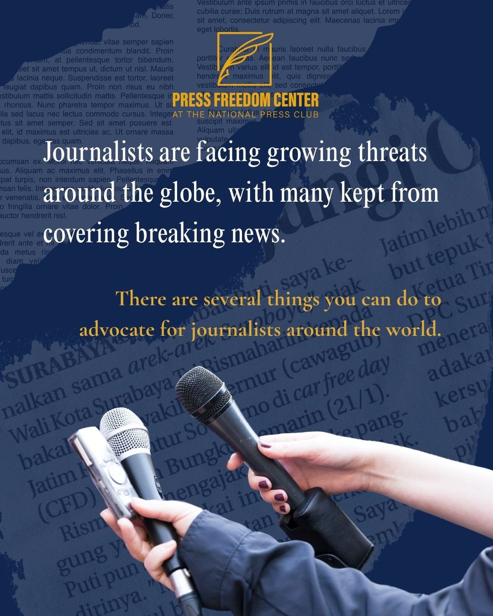 PFC_NPC's tweet image. These are very difficult and dangerous times for journalists. Click through to learn what you can do to support press freedom, like subscribing to independent journalism and sharing the stories of journalists in trouble: