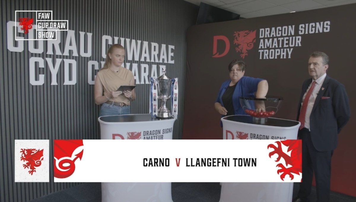 Carno FC (@fccarno) on Twitter photo π FAW Trophy Draw π
We have been drawn at home against <a href="/LlangefniTownFC/">ππππ‘ππππ‘π π§π’πͺπ‘ ππ π΄σ §σ ’σ ·σ ¬σ ³σ Ώ</a> Tie to be played on Saturday 2nd August 2025 #upthehill π FAW Trophy Draw π
We have been drawn at home against <a href="/LlangefniTownFC/">ππππ‘ππππ‘π π§π’πͺπ‘ ππ π΄σ §σ ’σ ·σ ¬σ ³σ Ώ</a> Tie to be played on Saturday 2nd August 2025 #upthehill