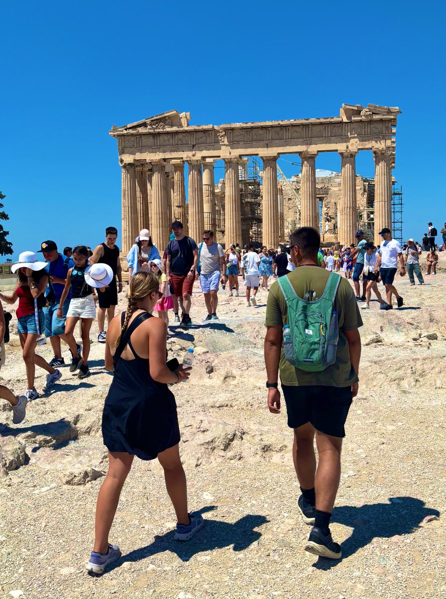 The Litton Kids can check Greece off the list! 🪣✔️ <a href="/BrodyLitton/">Brody Litton</a> <a href="/LandryLitton/">Landry Litton</a>