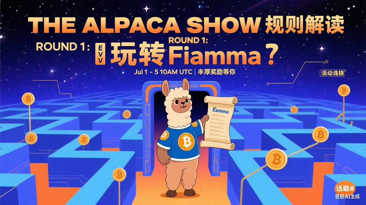 A thriving community of 60k alpacas – that's the power of Fiamma. It's not just about the tech; it's about the people who believe in it. #thealpacashow #GotBTCinFiamma <a href="/fiamma_labs/">𝗙𝗶𝗮𝗺𝗺𝗮 🦙🔥 | 𝗠𝗮𝗶𝗻𝗻𝗲𝘁 𝗟𝗜𝗩𝗘</a>