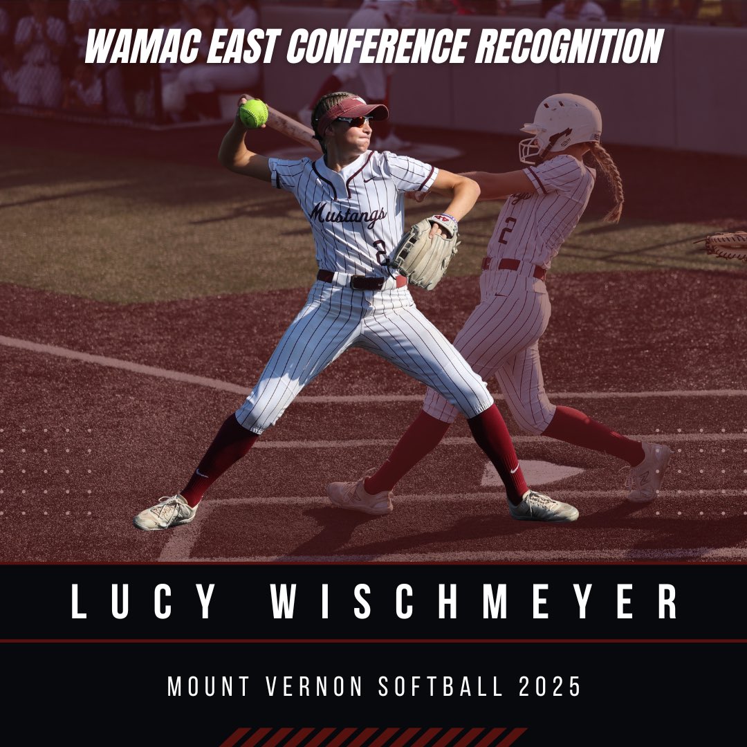 Congrats to our WaMaC Recognition softball players!