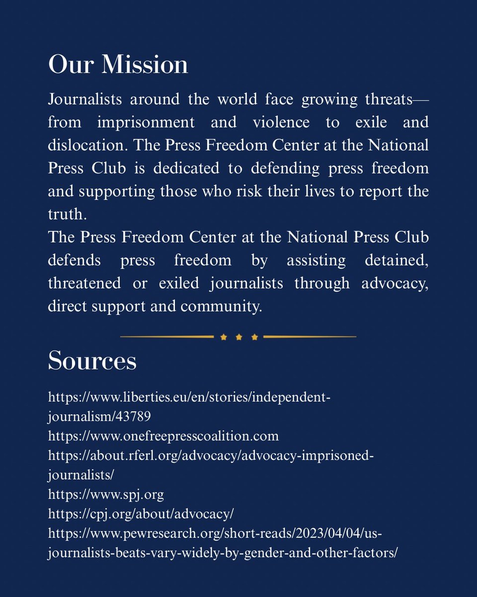 PFC_NPC's tweet image. These are very difficult and dangerous times for journalists. Click through to learn what you can do to support press freedom, like subscribing to independent journalism and sharing the stories of journalists in trouble:
