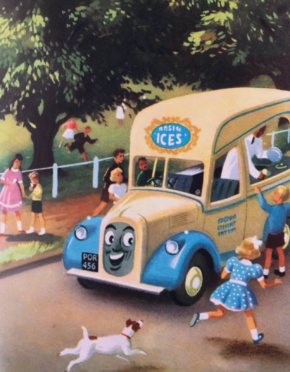 LBFlyawayhome's tweet image. ‘Ike the ice-cream van’
Tootles the Taxi, 1956
Artist: John Kenney