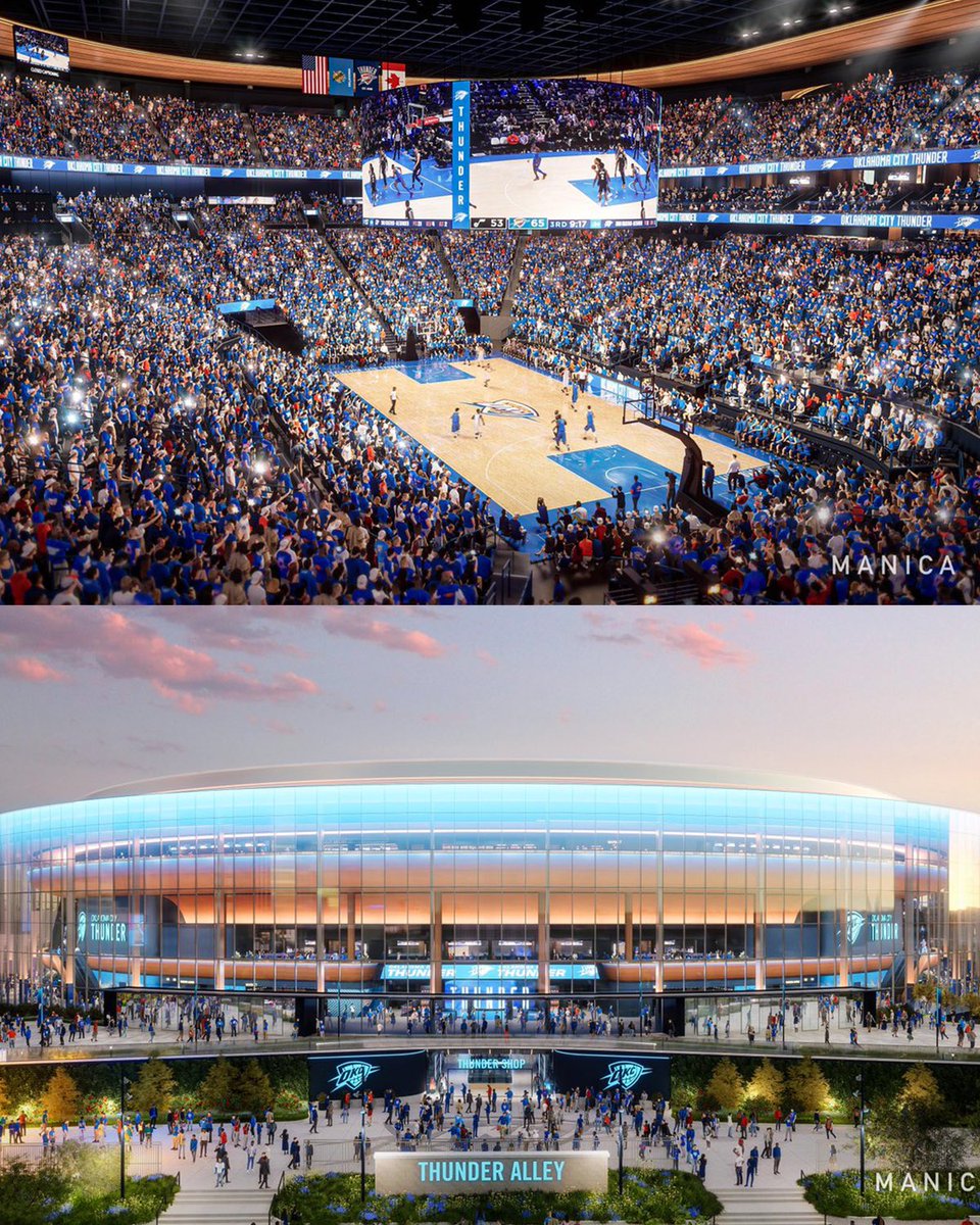 OKC’s new $900 million arena looks INSANE 🤯🔥

(via <a href="/okcthunder/">OKC THUNDER</a>)