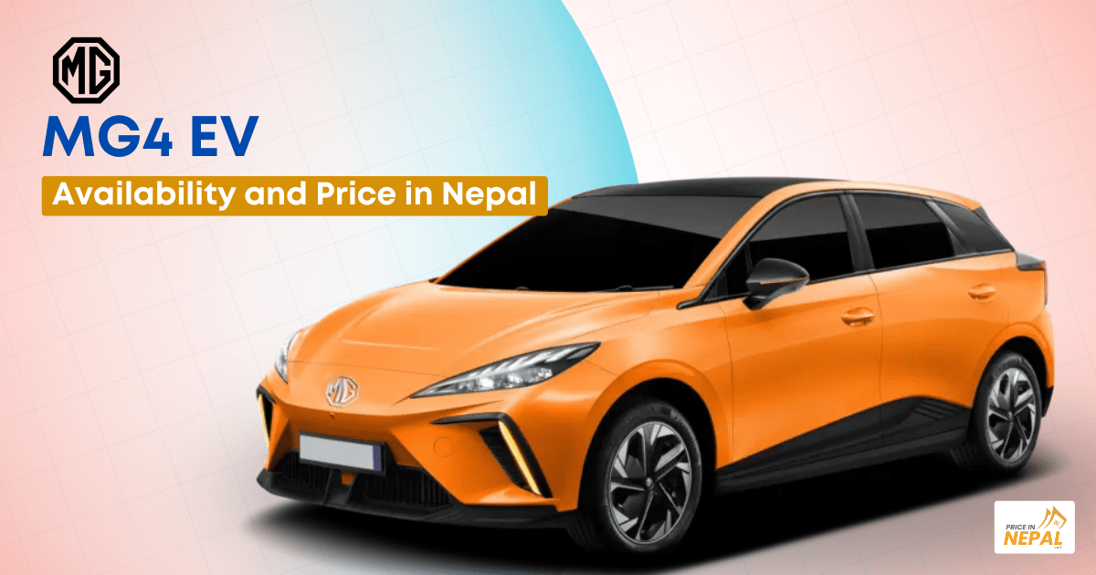 priceinnepal_'s tweet image. Read article:  priceinnepal.net/mg4-ev-price-i…

Short Detail: MG4 EV now available in Nepal from Rs. 41.49 Lakh. Packed with modern design, long range, and smart features.

Hashtags: #priceinnepal #MG4EV #ElectricHatchbackNepal #MGElectricCar #EVinNepal