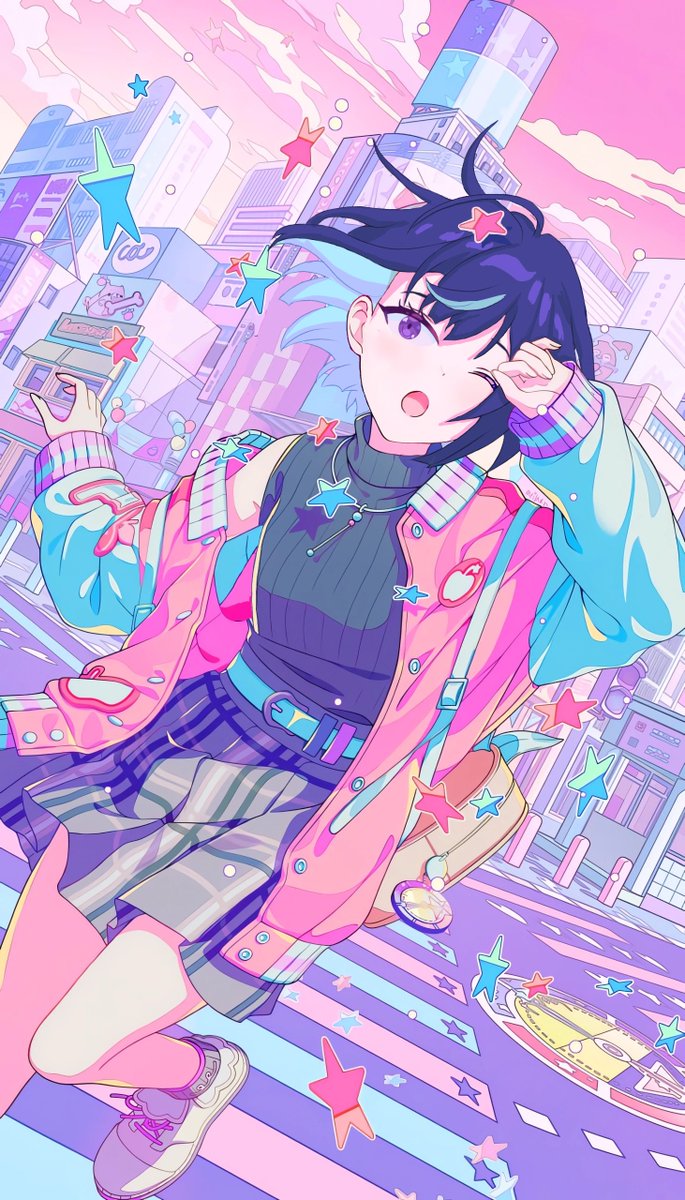 meilkkr's tweet photo. esu sagiri card edit #冴霧笑主 #あんスタ #enstars #esusagiri #cardedit https://t.co/22zW7We3VT