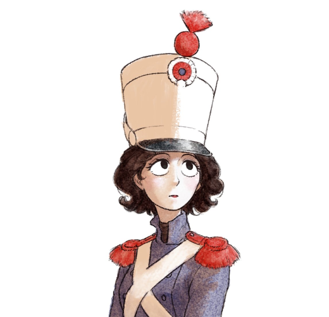 Schpaghettizie1's tweet image. Not to imply that I am, but if, overcome by madness or genius equally fatal, someone were to make an animated series set during the Atlantick Revolutions, would it not be amusing if the soldiers were all maids