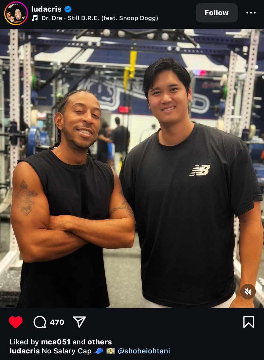 naomitx1117's tweet photo. 昨夜のオールスターゲームの開始前にパフォーマンスしたLudacrisと大谷さんの貴重なツーショット📸✨ https://t.co/GyOQJFAzIU