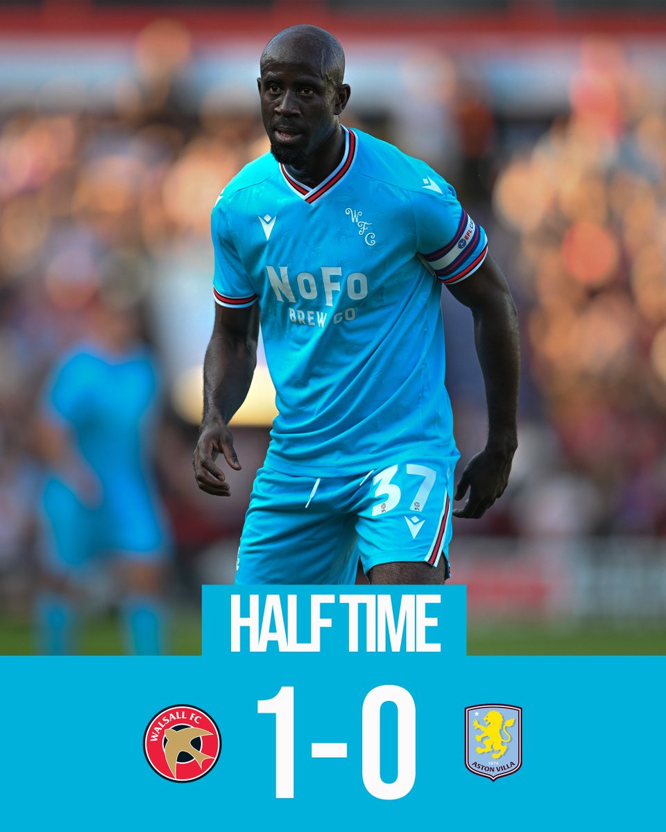Walsall FC (@wfcofficial) on Twitter photo ⏸️ We lead at the break! ⏸️ We lead at the break!