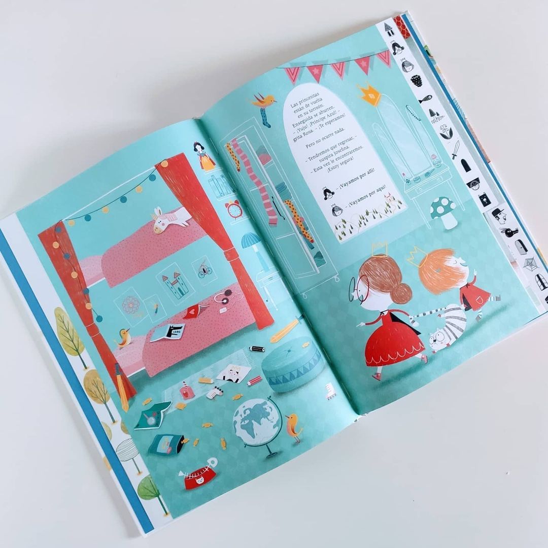 ¡Elige cómo sigue la aventura con Rosa y Josefina! Dos #princesas de armas tomar. Un #cuentoinfantil #interactivo y #participativo en el que a través de #pictogramas el #lector elige qué camino seguir en la historia. buff.ly/7ADpNWn