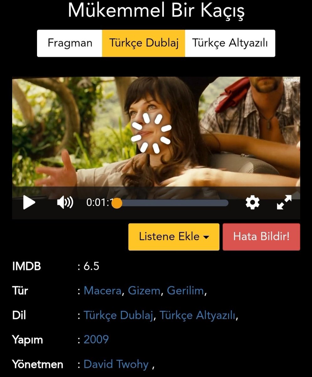 Ben film izlemeye kaçar 👋