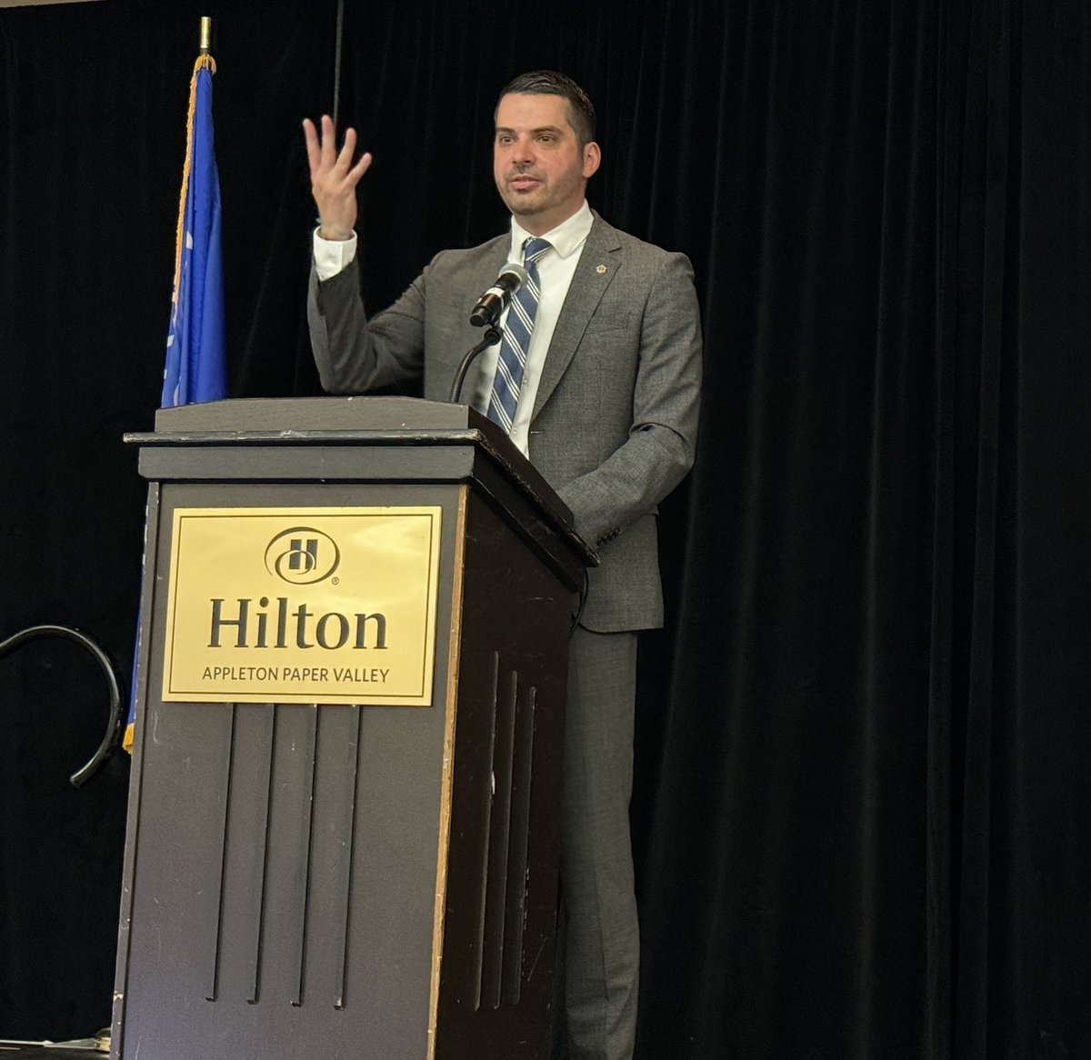 EricJToney's tweet image. I’m humbled and honored to receive the District Attorney of the year award from my colleagues. It represents the hard work that we've done as an office with our support staff and our attorneys, as well as our law enforcement and public safety partners that we have in FDL County.