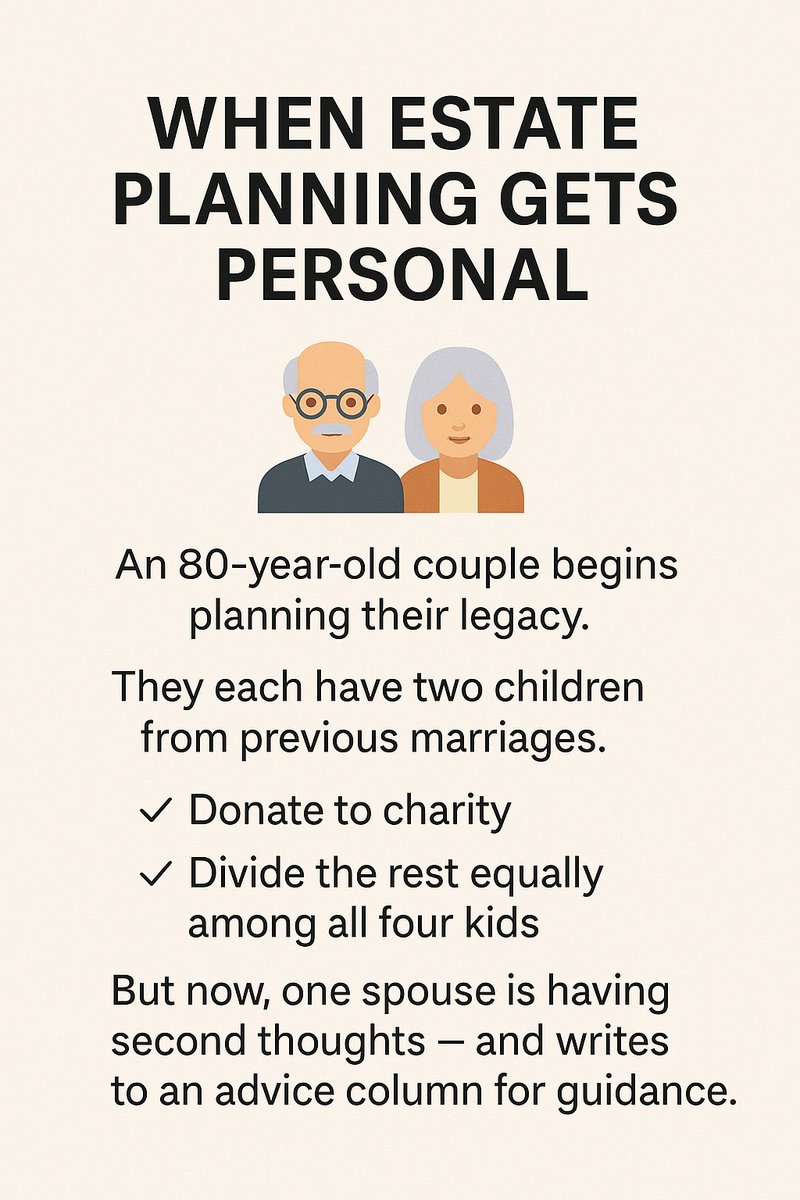 FormalWill's tweet photo. She wants to leave her (estranged) kids something after she dies - he doesn't. What's the solution? 

#fypviraltwitter #viral #foryou #explorepage #Wednesday #formalwill https://t.co/IIf06i8Wz2