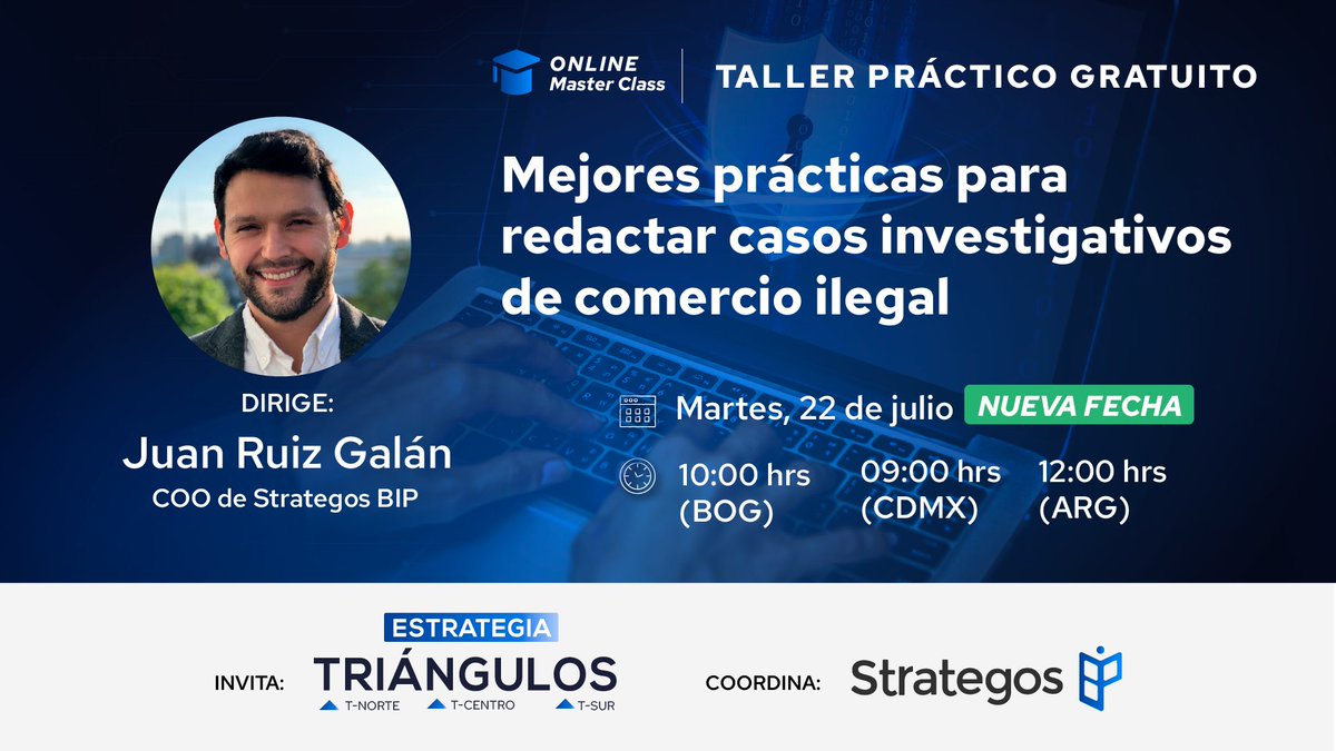 #MasterClassGratuita  Inscríbete aquí: docs.google.com/forms/d/e/1FAI…