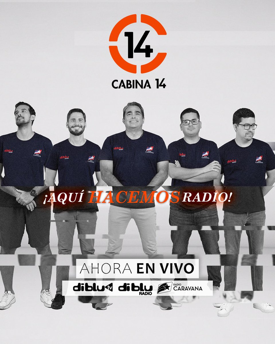 Radio Diblu (@radiodiblufm) on Twitter photo AL AIRE en #Cabina14 📻
🎙️ <a href="/josecarloscresp/">José Carlos Crespo</a>
🎙️ <a href="/jsanchezparra/">Jorge Sánchez Parra</a>
🎙️ <a href="/marcolopezc95/">Marco López Castillo</a>
📻 Diblu FM
📱 diblu.ec
🌐 #DibluTV youtube.com/live/7PgyhQ8qx… AL AIRE en #Cabina14 📻
🎙️ <a href="/josecarloscresp/">José Carlos Crespo</a>
🎙️ <a href="/jsanchezparra/">Jorge Sánchez Parra</a>
🎙️ <a href="/marcolopezc95/">Marco López Castillo</a>
📻 Diblu FM
📱 diblu.ec
🌐 #DibluTV youtube.com/live/7PgyhQ8qx…