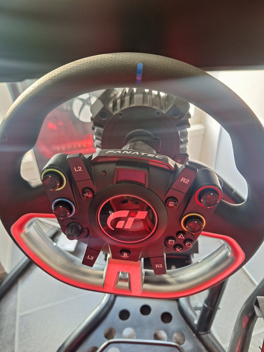 ForzaErwin84's tweet photo. Freshly added to my sim racing setup! @fanatec GT DD wheel π Works like a charm ππΌ
#RacingFromHome https://t.co/AqfrhQ4sAl