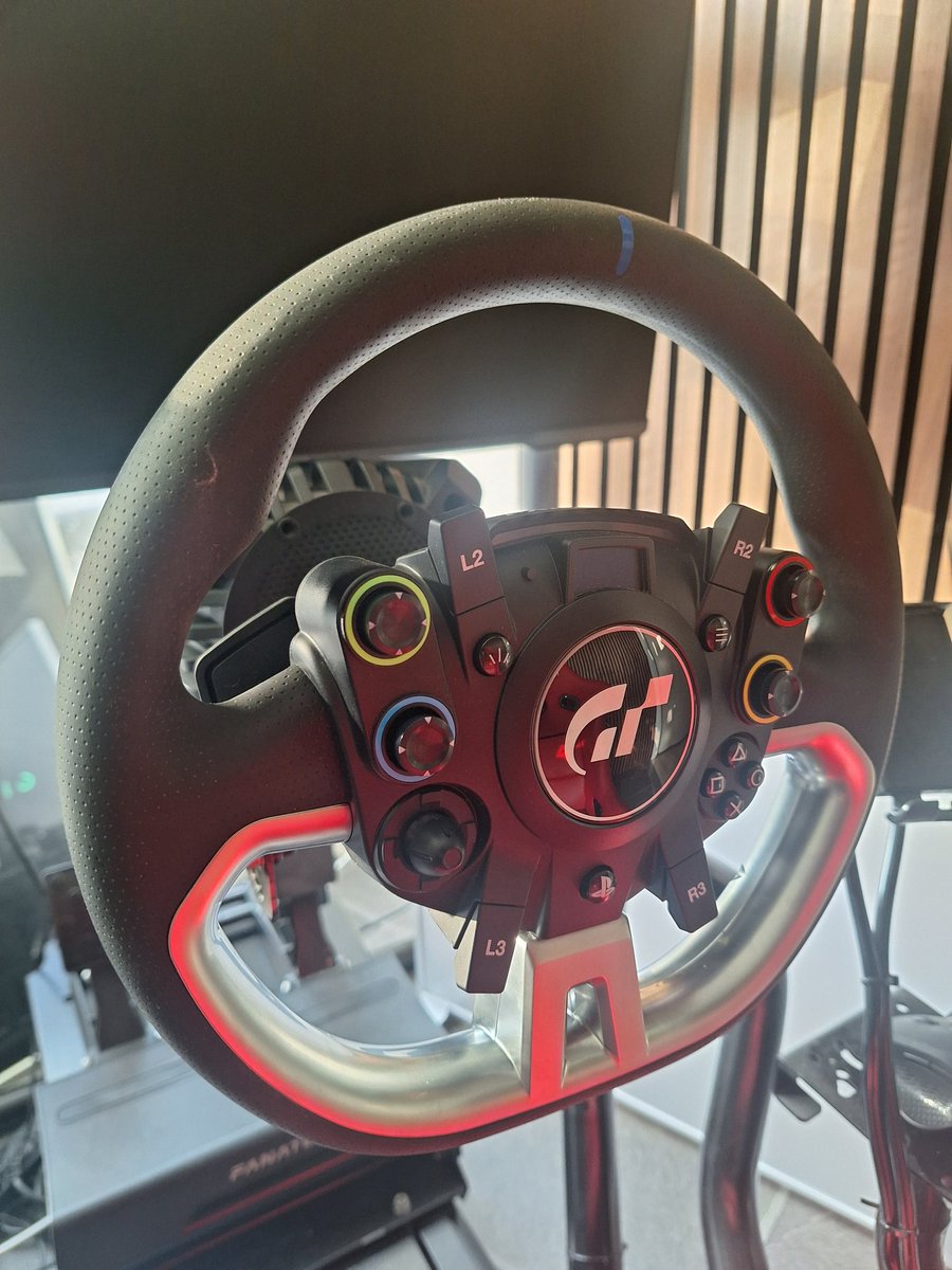 ForzaErwin84's tweet photo. Freshly added to my sim racing setup! @fanatec GT DD wheel π Works like a charm ππΌ
#RacingFromHome https://t.co/AqfrhQ4sAl