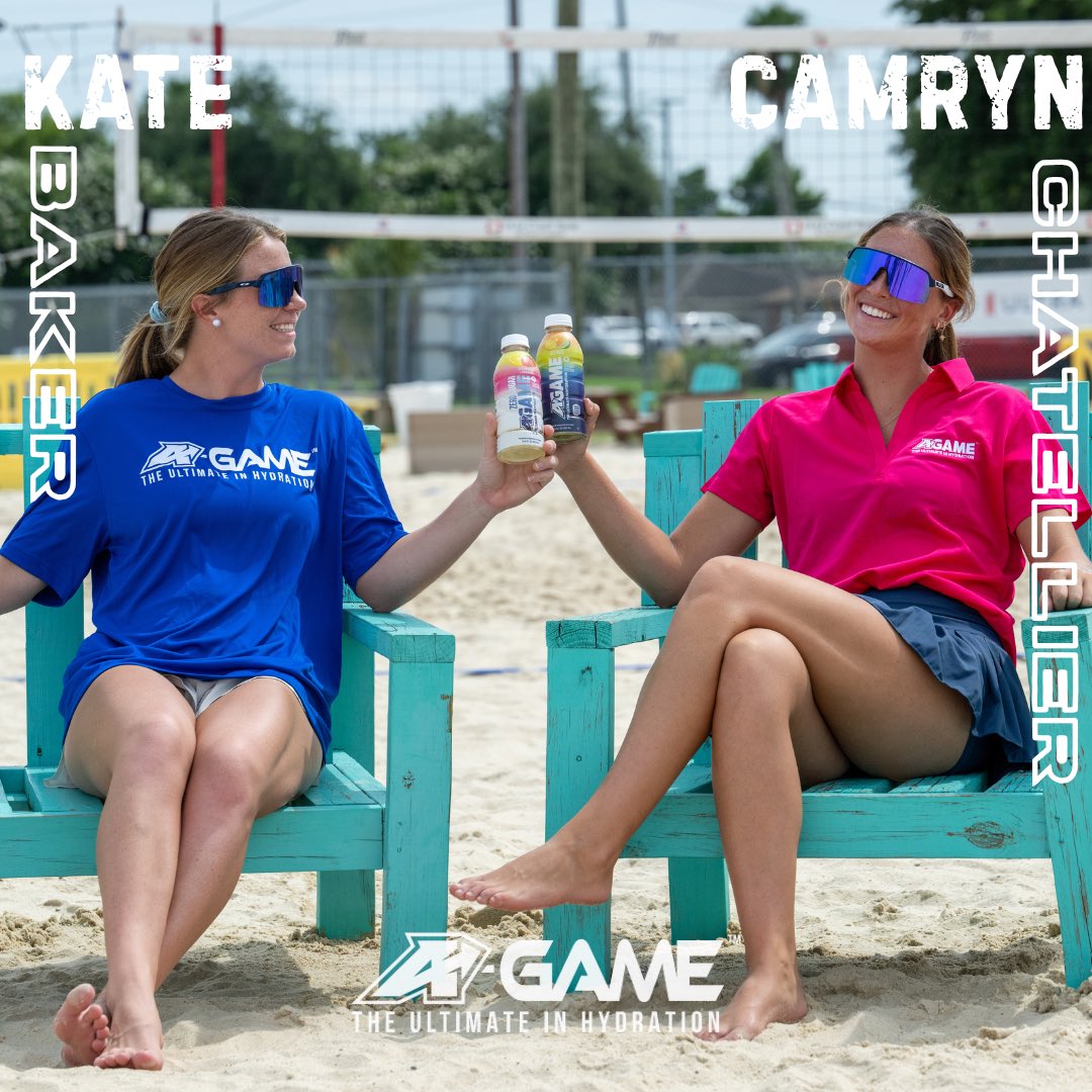 drinkagame's tweet image. Help us welcome this dynamic duo to our team! 🏐 As college volleyball athletes, Kate Baker and Camryn Chatellier prioritize hydration everyday. They choose A-GAME to reach peak performance and aid their recovery 💪
#DrinkAGAME #BringYourAGAME #AGAMEAthlete