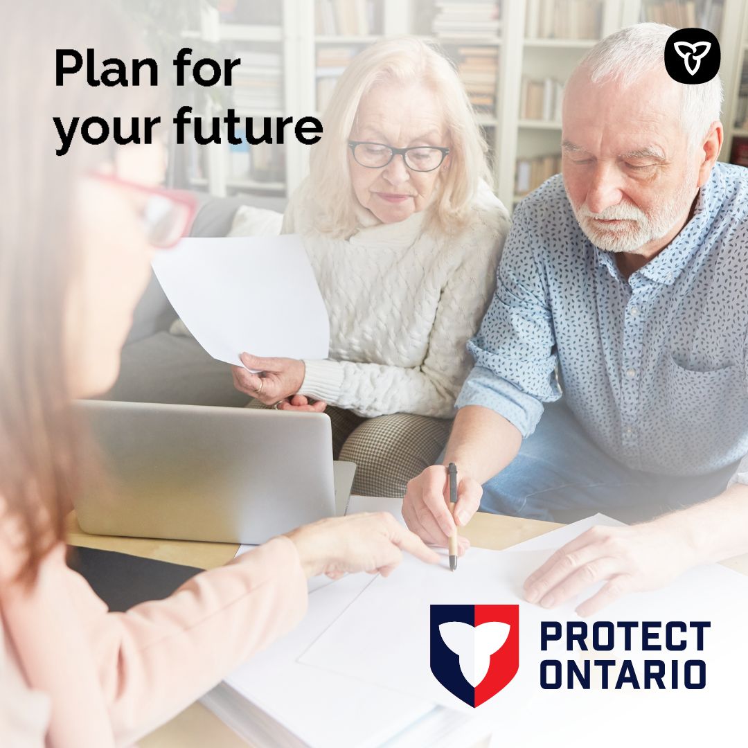 If something happens to you that impacts your ability to make financial or healthcare decisions for yourself, you will need someone to make those decisions for you.

Plan ahead and consider setting up a Power of Attorney.

Learn more: 🔗: ontario.ca/page/make-powe…