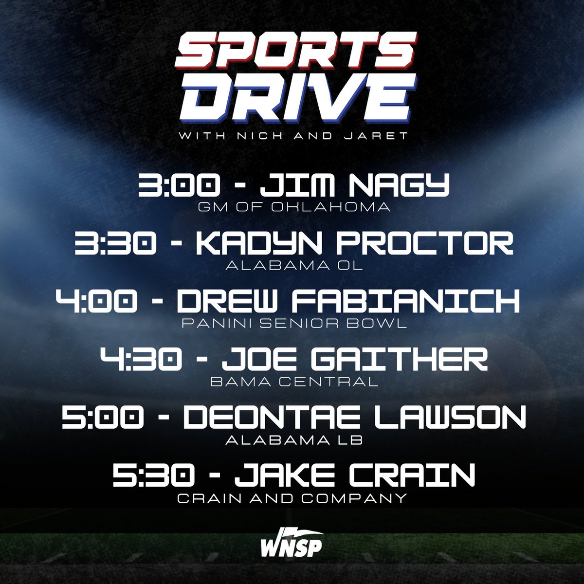 1055wnsp's tweet image. Day 3 of our Carlock Audi of Mobile #SECMediaDays Coverage!
Tune in on 105.5 WNSP, on wnsp.com, or on our Sound of Mobile app!