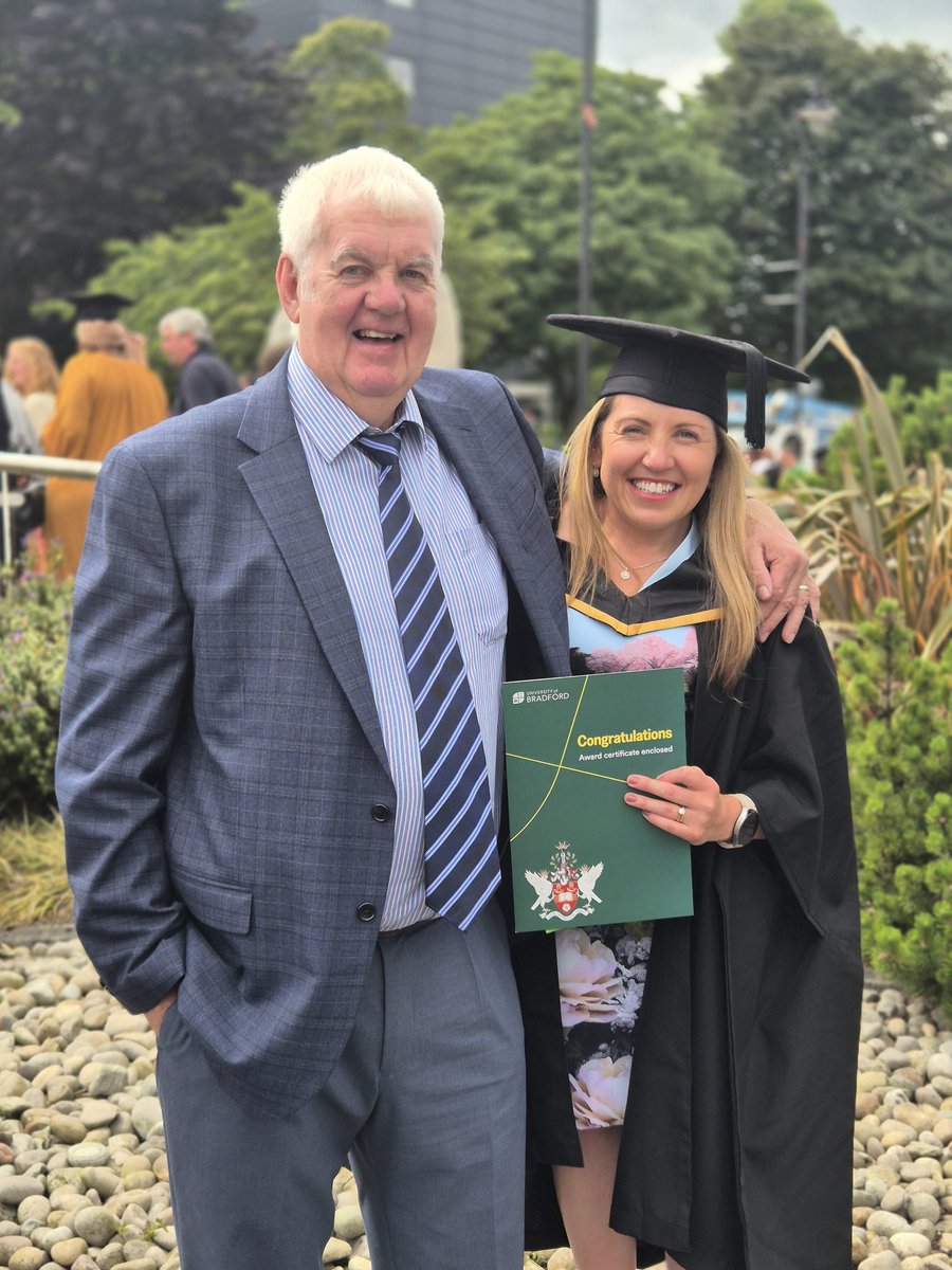 Feeling so blessed to share another graduation day with the man who has dedicated his life to educating generations of students — including me — my dad
