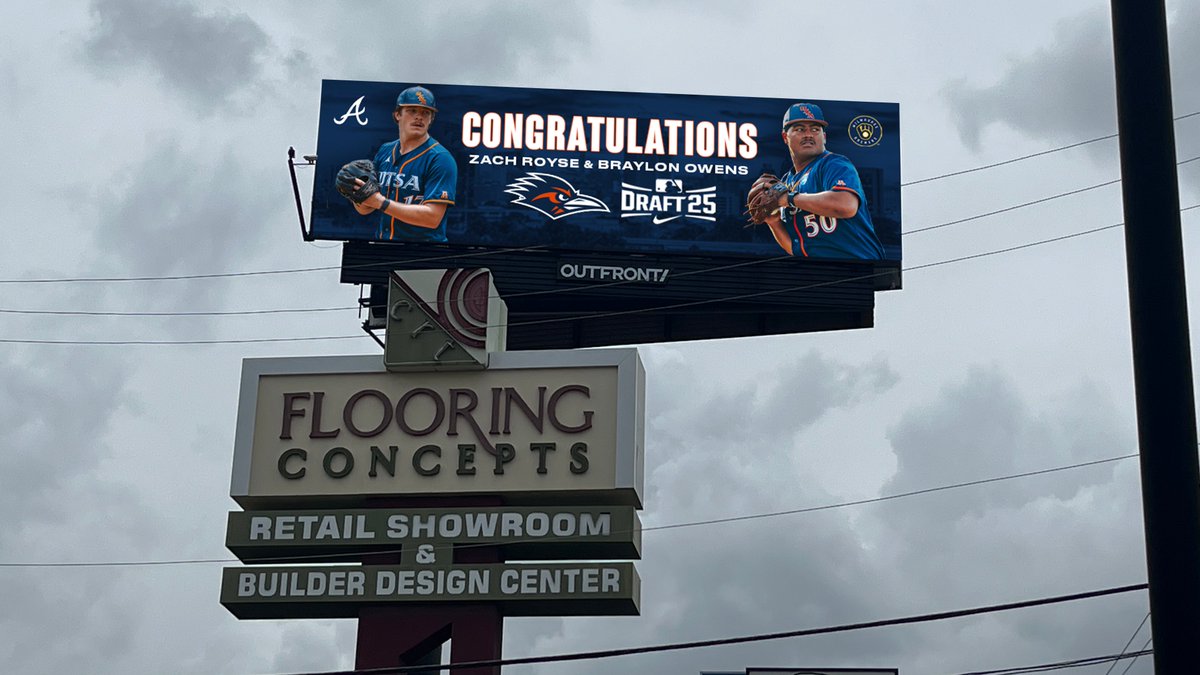 UTSABSB's tweet image. Celebrating our newest MLB Draft picks in the 210!
#BirdsUp 🤙 | #LetsGo210