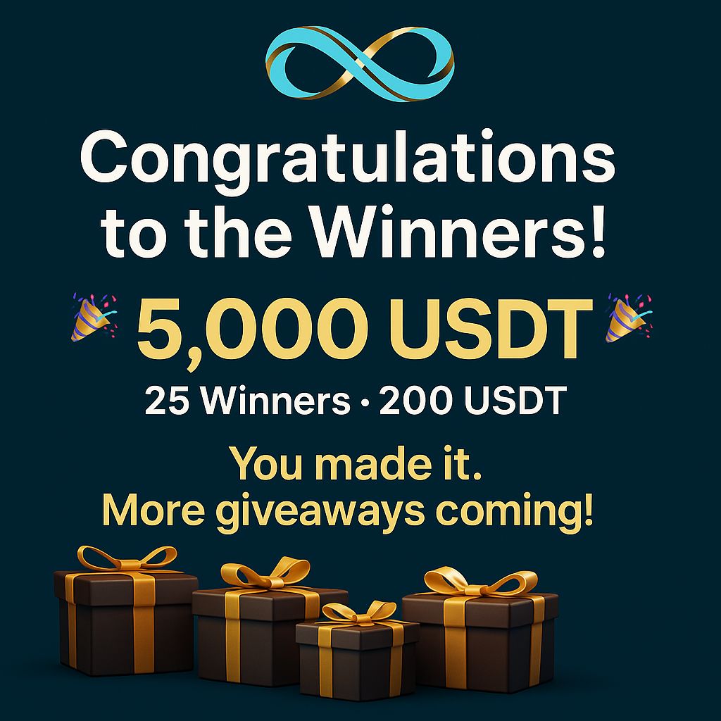 🎉 The $INCO Giveaway has officially ended!
25 winners have been selected — each will receive $200 USDT soon! 🥳

🧾 Check our Giveaway Bot to see if your wallet was chosen:
t.me/IncoGiveaway_b…

The rewards will be distributed shortly. Stay tuned — more giveaways are coming!