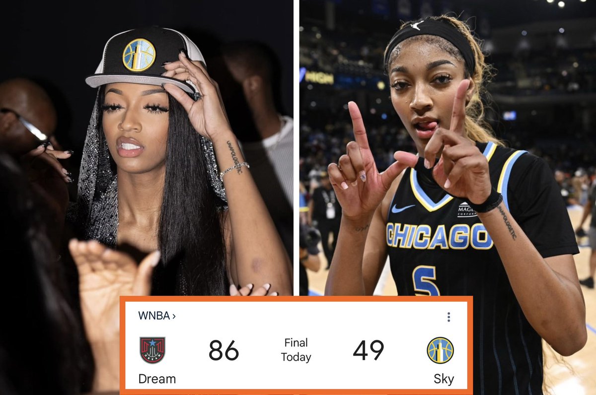 THE CHICAGO SKY PLAYED THEIR FIRST GAME WITHOUT STAR FORWARD, ANGEL REESE — AND THIS HOW IT WENT.😭