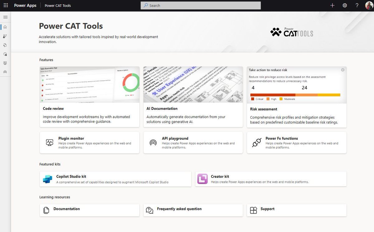 🛠️ Supercharge Your Power Platform Development with Power CAT Tools

Whether you're a beginner or a more experienced professional, Power CAT Tools can help you create better solutions on Microsoft Power Platform

🔗Check it out: github.com/microsoft/Powe… #PowerPlatform #PowerApps