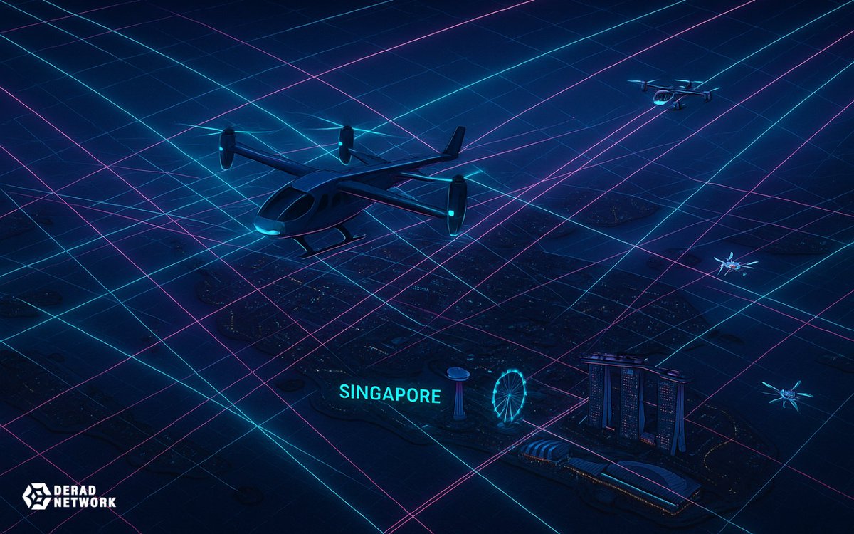 deradnet's tweet image. 🏙️The Singapore Urban Drone Vertiport is planned to commence operations between 2025 and 2026, as part of Singapore’s ambition to become a regional leader in Advanced Air Mobility (AAM).
🔸The project aims to establish a vertiport infrastructure for intra-city drone and eVTOL…