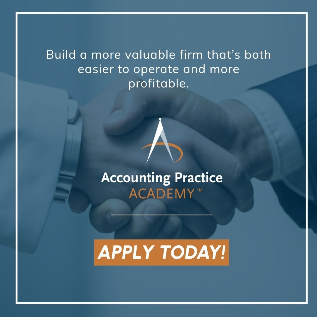 There is still time to join the next session of Accounting Practice Academy! 

✅ Apply today and never grind during tax season again! ✅ 

🗓️ Workshop Dates 🗓️
- July 18, 2025
- September 26, 2025

Visit our website to learn more: hubs.li/Q03vHQvC0