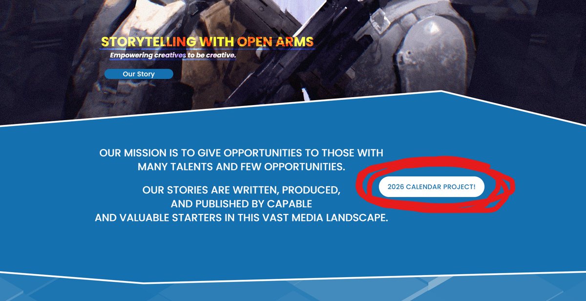 JumperScape's tweet image. THEY&apos;RE HERE!

16 artists, 28 pages of passion, 7 unique addons for some spice, all for the greatest community that&apos;s graced the gaming world!

Search &quot;2026 Halo Community Calendar Kickstarter&quot; or check the link on our website to get yours! Stay tuned for updates!

#HaloSpotlight