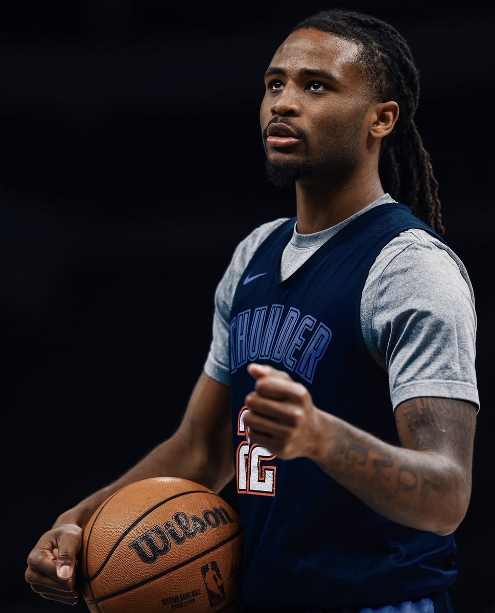 SkyedOKC's tweet image. most steals + blocks by a player off the bench in the 2025 playoffs
โข Alex Caruso (58) โก๏ธ
โข Cason Wallace (35) โก๏ธ
โข Donte DiVincenzo (25)
โข Naz Reid (25)
โข Obi Toppin (23)
ACs 58 is the 2nd most ever in a single playoff run ๐