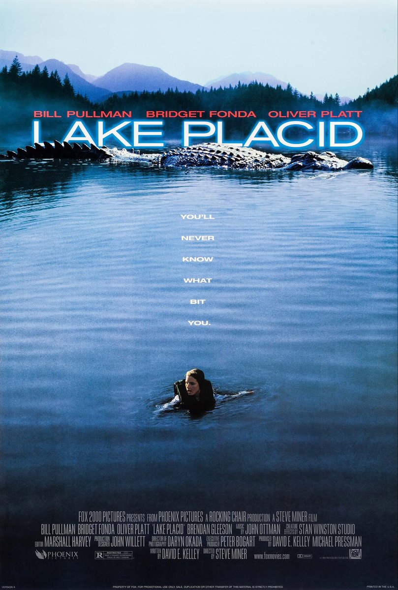 WATZUPMAG's tweet image. Il y a 26 ans, Steve Miner, réalisateur de série B et Z, se lançait dans le genre film de crocodiles avec #LakePlacid.
Pas le meilleur du genre, loin d’être le pire, plutôt une petite série B sympathique dotée de quelques scènes marquantes. 
Bons souvenirs de l’ado que j’étais…