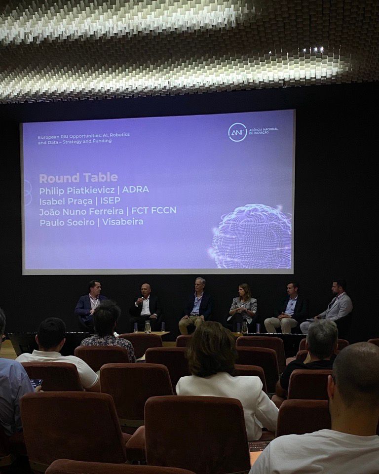 VoiceInteraction joined the event “European R&amp;I Opportunities: AI, Robotics, and Data,” promoted by @ANIpt.
Grateful to ANI, @Adra_EU &amp; all speakers for the insightful discussions on EU funding and innovation!
#AI #Robotics #Data #HorizonEurope #R&amp;I