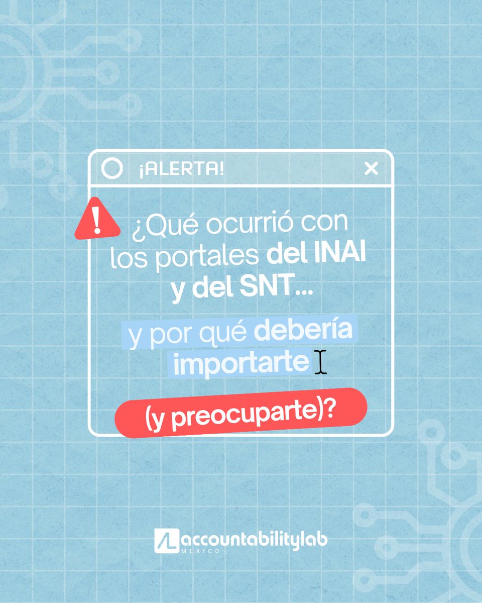 Accountability Lab Mexico tweet media