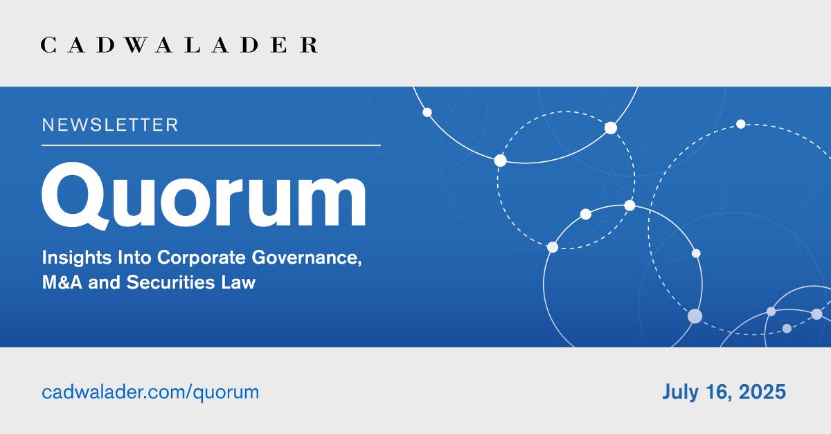 Check out the July edition of Quorum here: bit.ly/456nPOl