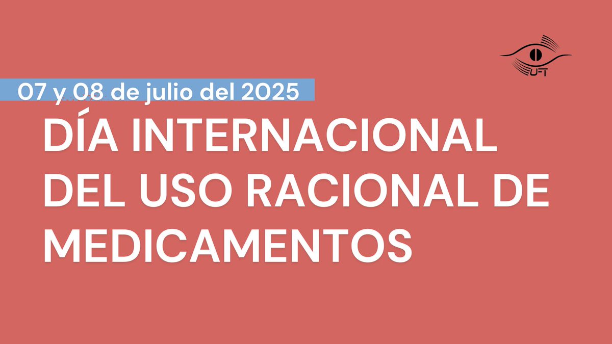 💊 En el marco de estos días, destacamos la necesidad de optimizar el uso de medicamentos en todos los niveles de atención sanitaria, una meta clave respaldada por la OMS y central en la agenda de los Objetivos de Desarrollo Sostenible.