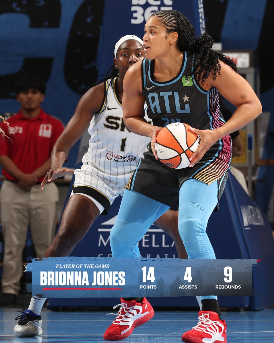 Great work today! <a href="/_bjones18/">Brionna Jones</a> 🥳

#DoItForTheDream