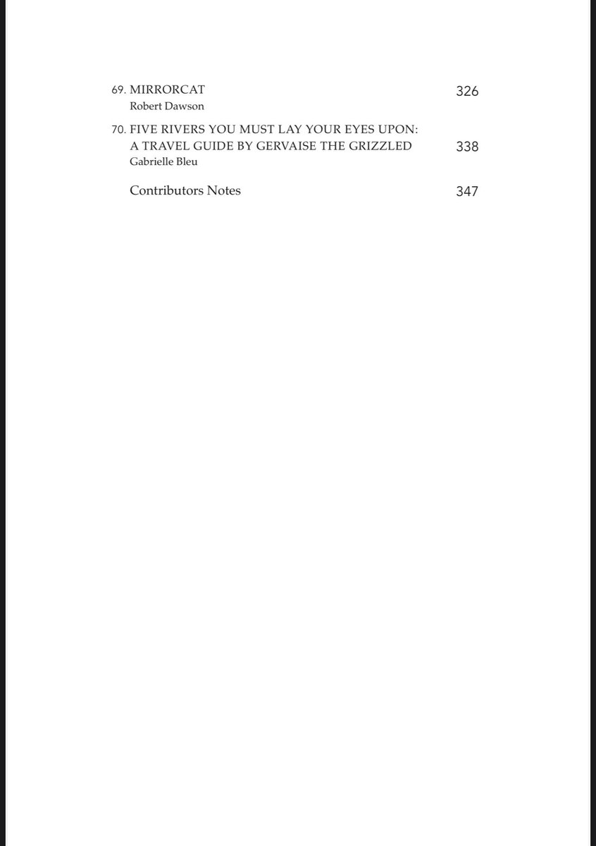 TOC for This Exquisite Topology part 2.