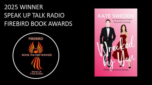 RomComKateXO's tweet photo. OH. MY. STARS.
Wrecked By You, my very first full-length novel, just snagged 1st PLACE in the Chick Lit category of the Firebird Book Awards and I’m over here ugly crying with gratitude. https://t.co/PKfzlLGzYv