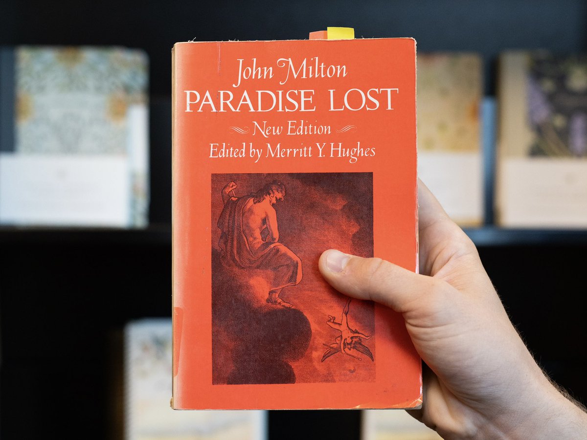 BCS_MN's tweet image. "If Milton sets out to 'justify God's ways to men' in Paradise Lost, then it is no surprise that he gives all of his narrative creativity to providing plausible backstories teasing out motives for the principle biblical characters of the Creation and Fall account—
God, Satan,…