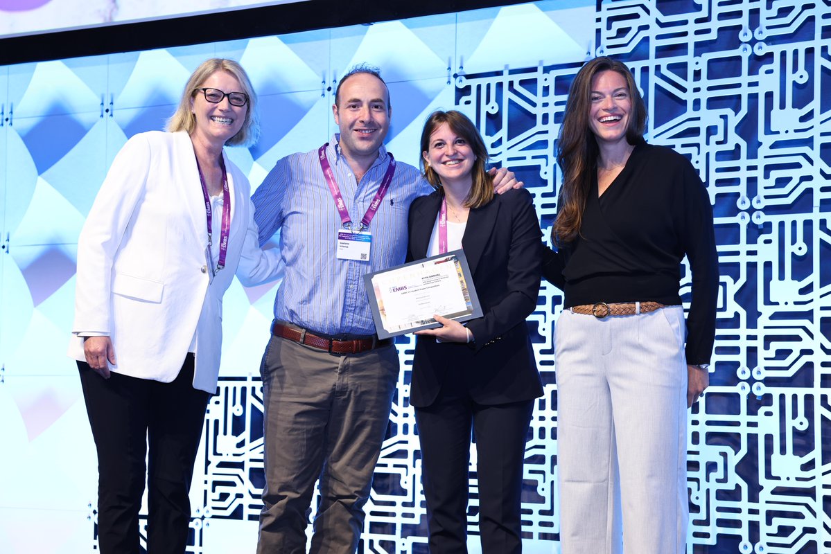 IEEEembs's tweet image. Day 3 at #EMBC2025 has been filled with knowledge, reward, and connection.
A huge thank you to our Plenary Speaker, Professor Nicholas Peppas, our Student Paper Competition award winners, and our Young Professionals Round Table!
Can't wait for what Day 4 brings!