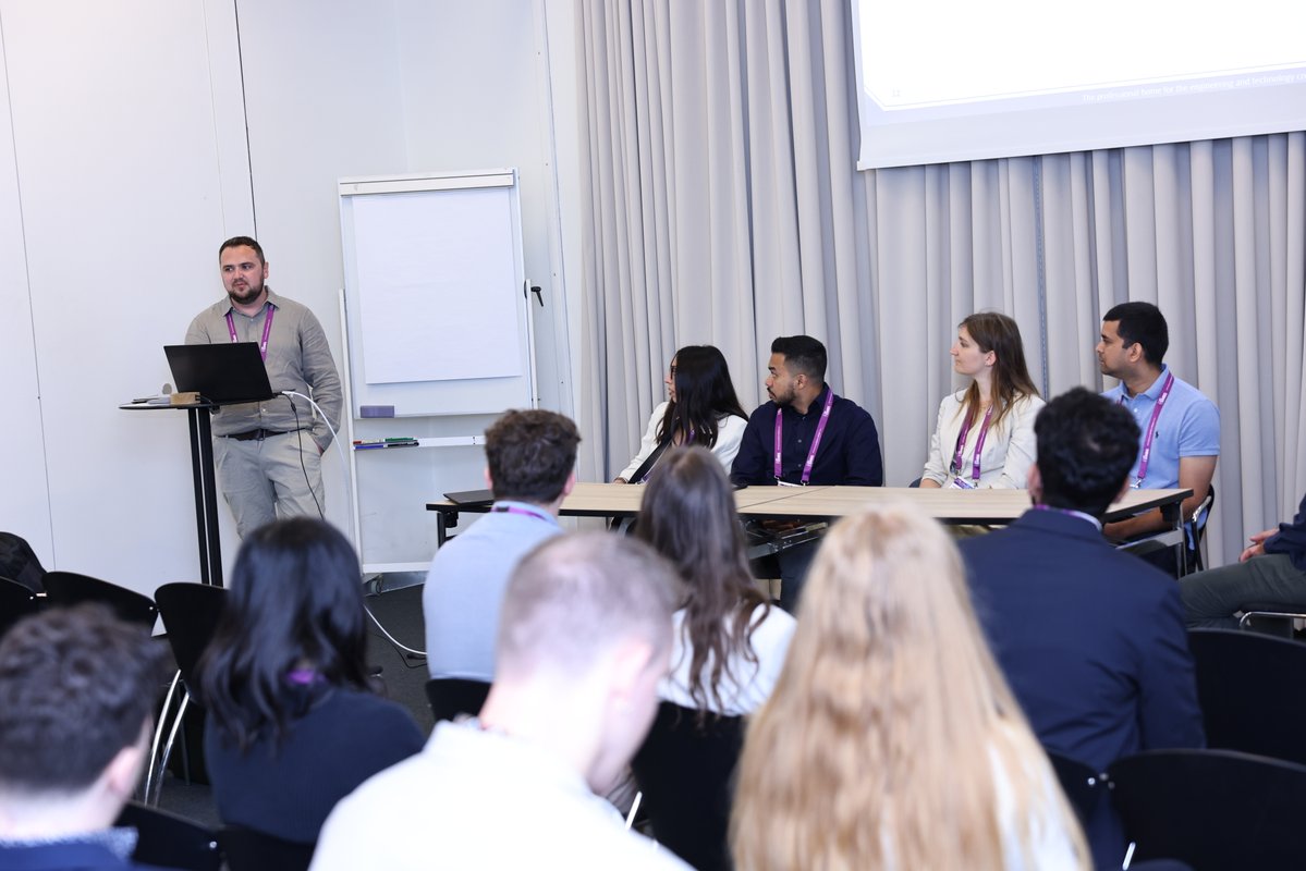 IEEEembs's tweet image. Day 3 at #EMBC2025 has been filled with knowledge, reward, and connection.
A huge thank you to our Plenary Speaker, Professor Nicholas Peppas, our Student Paper Competition award winners, and our Young Professionals Round Table!
Can't wait for what Day 4 brings!