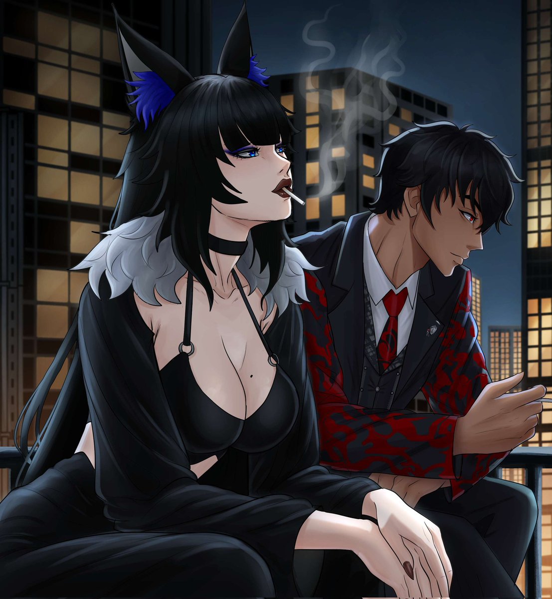 "ᴡʜᴇʀᴇ ᴡɪʟʟ ᴛʜᴇ ɴɪɢʜᴛ ᴛᴀᴋᴇ ᴜꜱ?"

Thank you <a href="/excalgante/">XCAL</a> for the art piece ❤

𝓣𝔀𝓲𝓽𝓬𝓱 | twitch.tv/lynn_vt
𝓐𝓻𝓽𝓣𝓪𝓰 | #LynnieVTart
𝓢𝓸𝓬𝓲𝓪𝓵𝓼 | solo.to/lynn_vt

🔹 #Vtuber 🔹 #ENVtuber  🔹 #Vtuberart 🔹