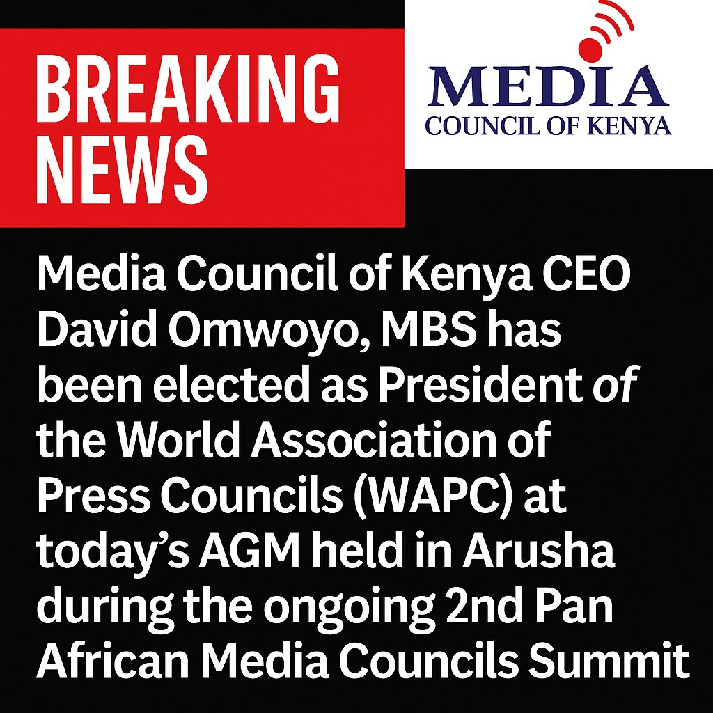 Media Council of Kenya (@mediacouncilk) on Twitter photo 