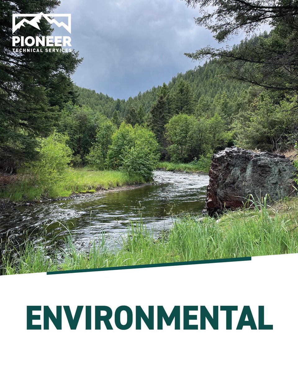 At the core of our operations at Pioneer, we place a significant emphasis on environmental engineering and sustainability.

To learn more about our services, visit pioneer-technical.com/services/.