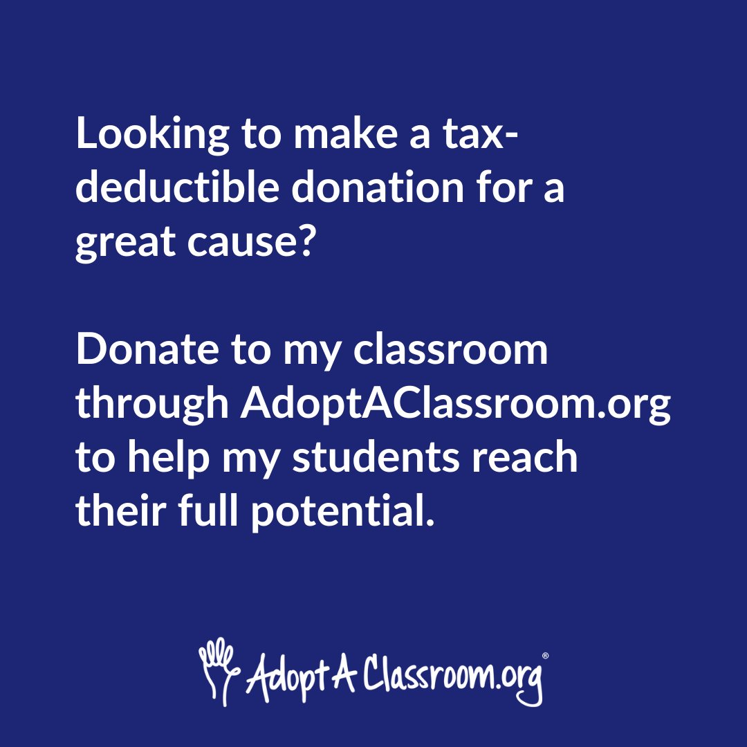 MariaLReyna2's tweet image. Almost back to school...if you can make a small donation to my classroom, it will be matched today by @Adopt_classroom My kindergarten students and I appreciate it. Thanks a billion.๐ฅฐ๐ซ๐โ๏ธ๐ง๐ฆdonors.adoptaclassroom.org/s/designation/โฆ